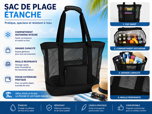 Sac de Plage Étanche