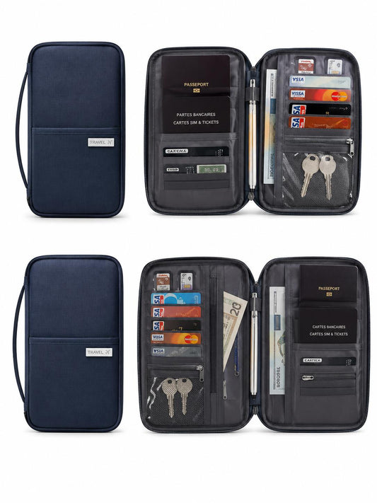 Porte-Passeport Premium Voyage