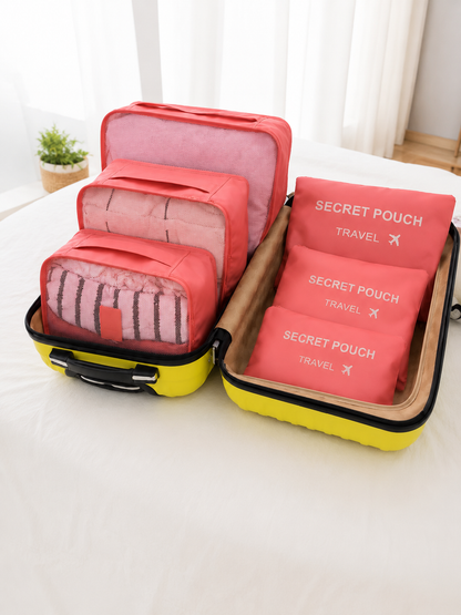 Organisateur de Valise 6 Pièces