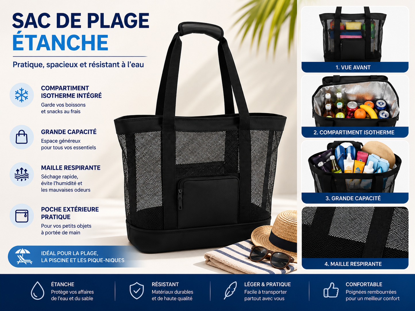 Sac de Plage Isotherme