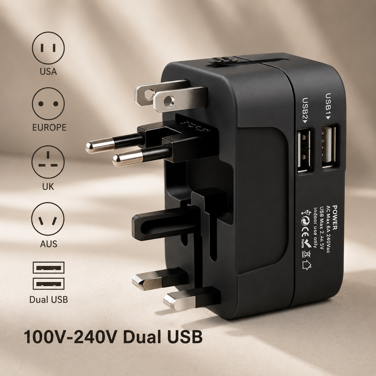 Adaptateur Universel de Voyage