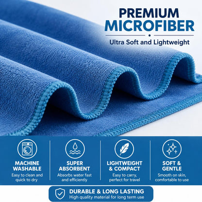 Serviette Microfibre Compacte Voyage