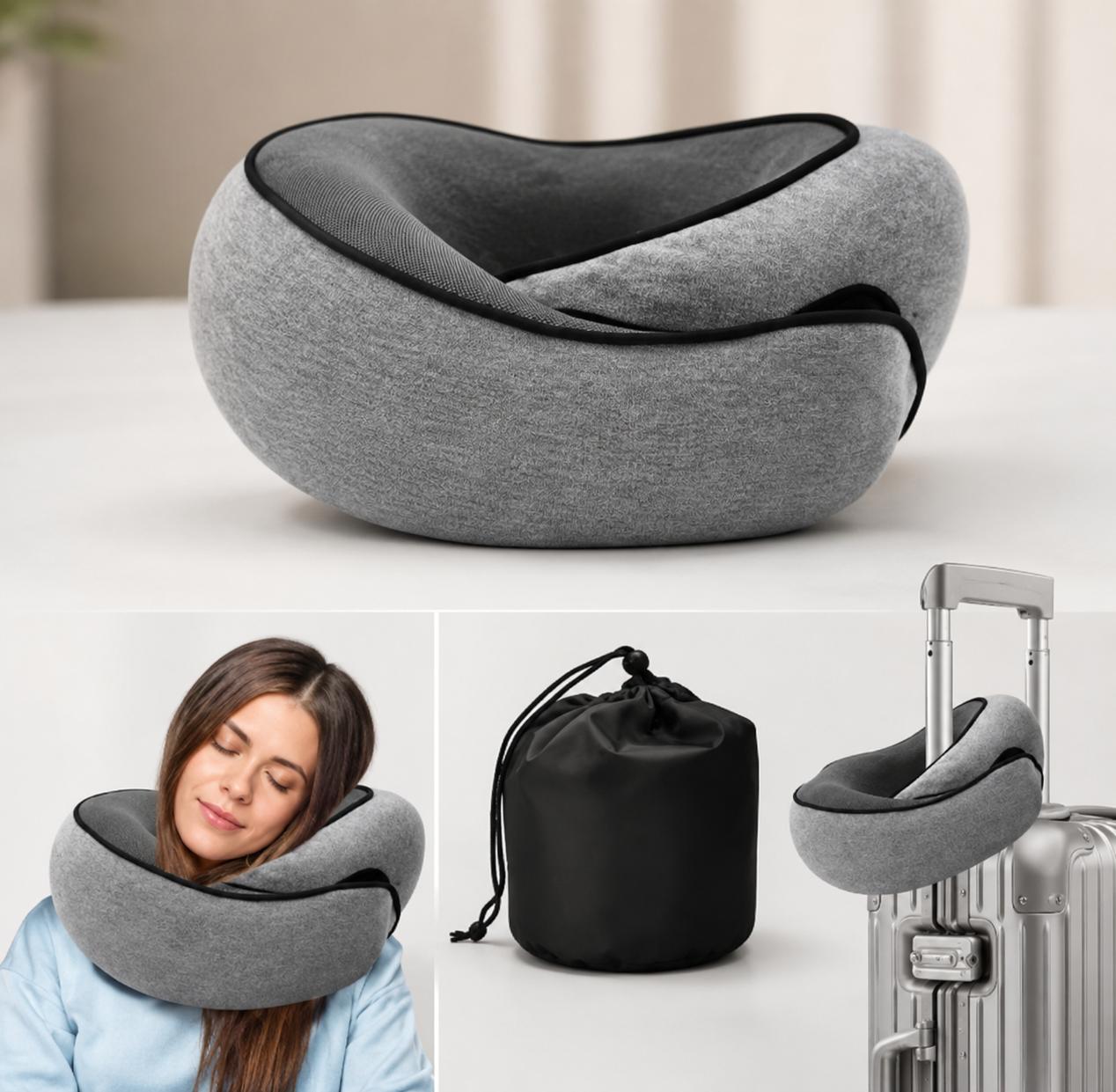 Coussin de Voyage Premium Mémoire de Forme