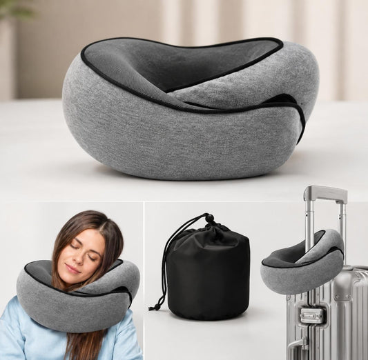 Coussin de Voyage Premium Mémoire de Forme