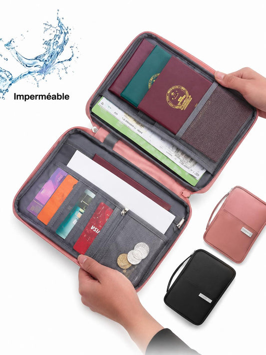 Porte-Passeport Premium Voyage